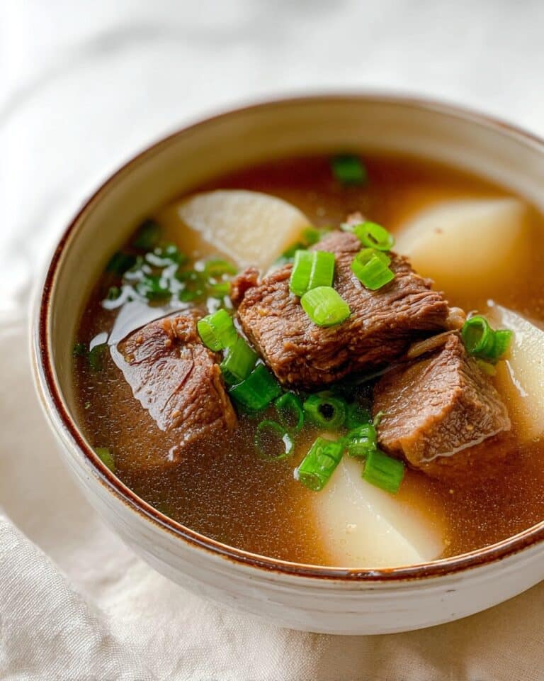 Quick and Healthy Kimchi Noodle Soup Recipe