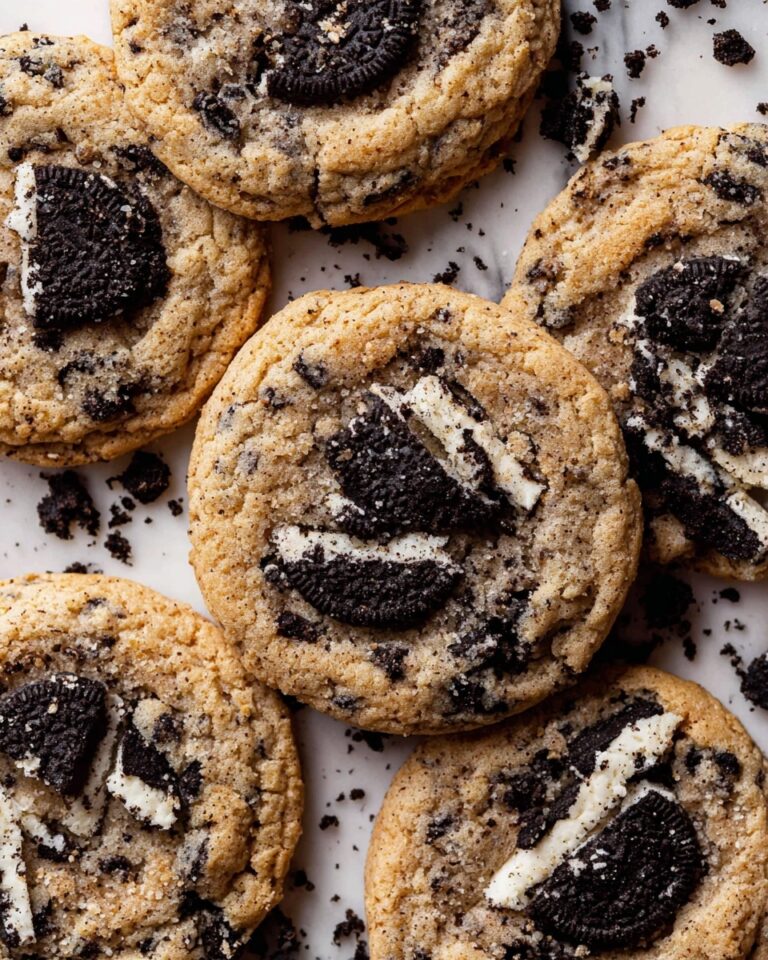 Cheesecake Cookies with Oreo Pieces Recipe