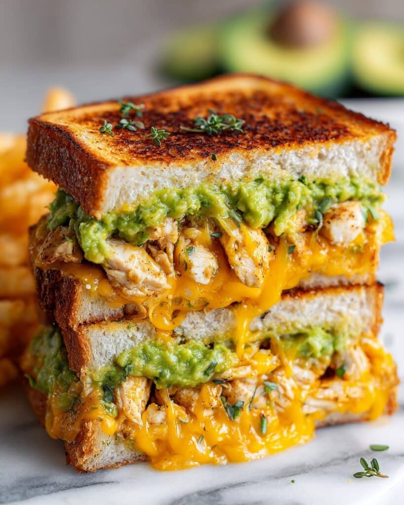 Avocado Melt Chicken Sandwich Recipe