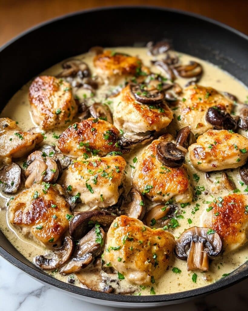 Creamy Chicken Stroganoff Recipe