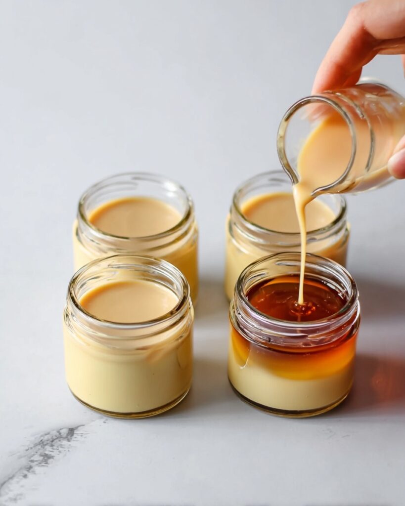 Silky Japanese Custard Pudding with Caramel Recipe