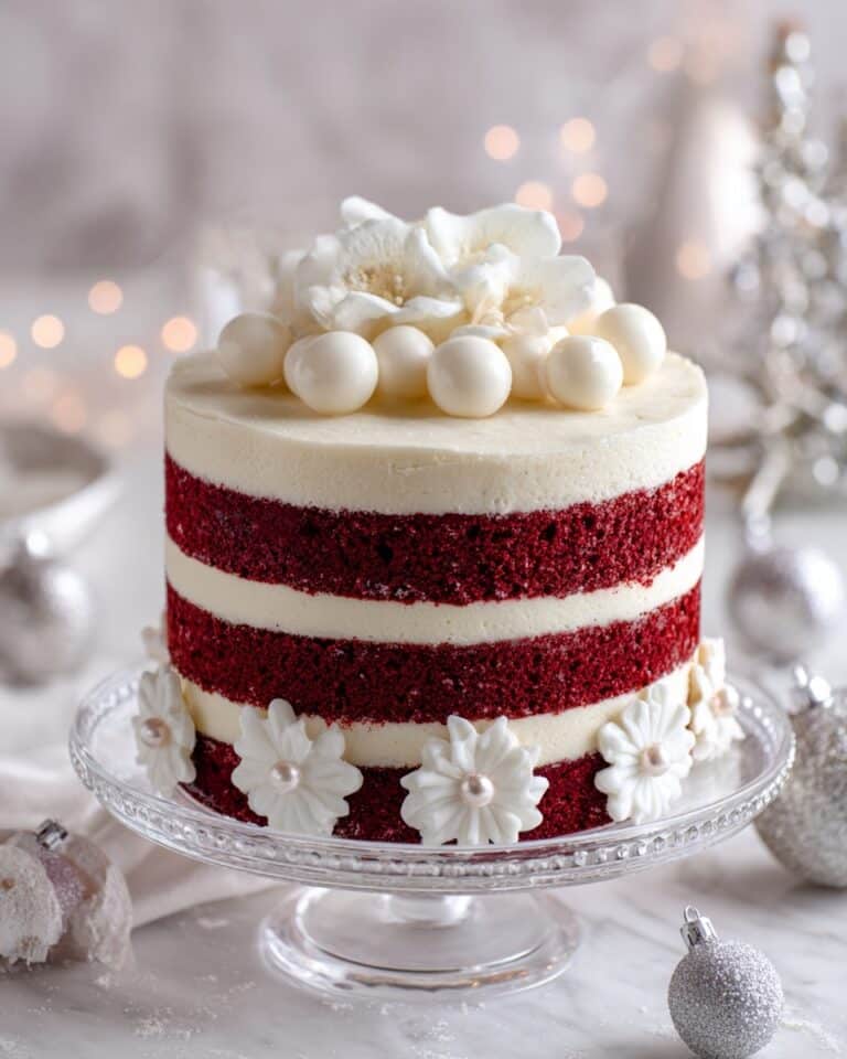 Festive Red Velvet Oreo Cheesecake Recipe