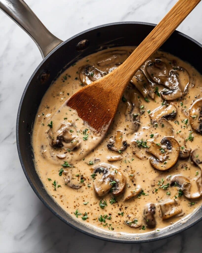 Beans with Mushrooms Recipe