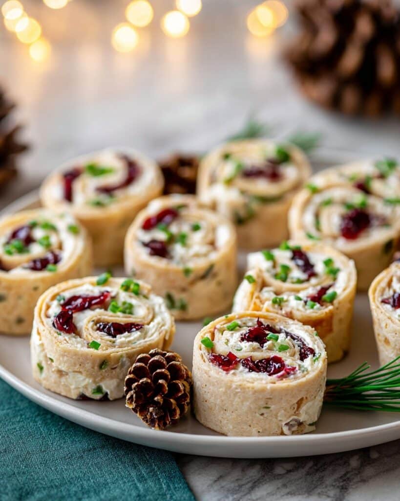 Whipped Feta Pinwheels Recipe