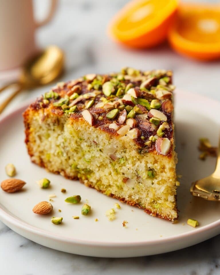 Orange Pistachio Cake Recipe