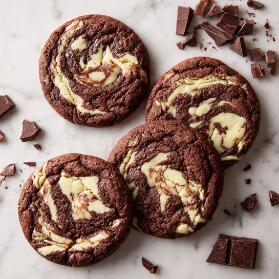 Marshmallow Swirl Cookies Recipe