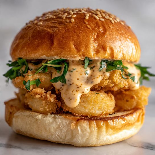 Crispy Chicken Sliders with Spicy Bang Bang Sauce Recipe