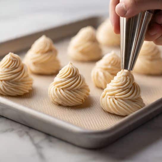 Butter Cookies with Chocolate Wafers and Sprinkles Recipe