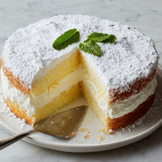 Yogurt Cloud Cake Recipe