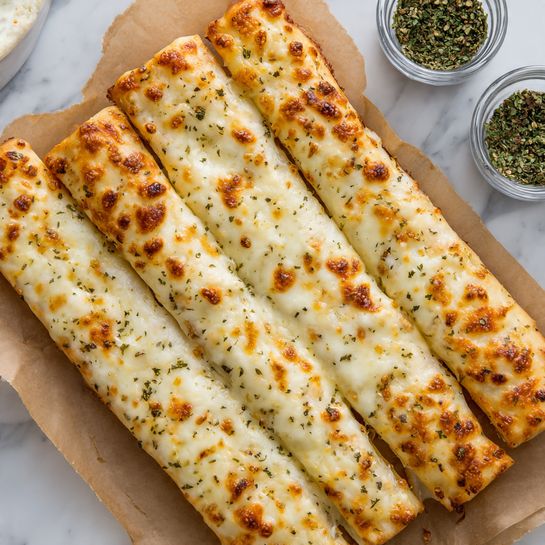 Garlic Herb Cheese Breadsticks Recipe