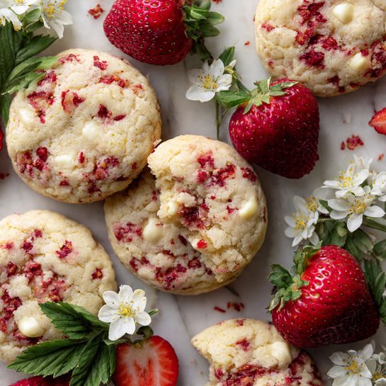 Strawberry Cheesecake Cookies Recipe
