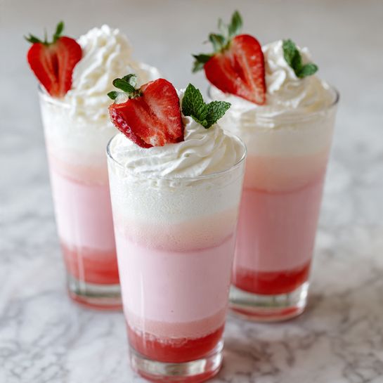 Strawberry Jell-O Parfaits Recipe