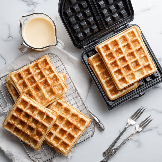 Spicy Chicken and Waffle Sliders with Maple Butter Recipe