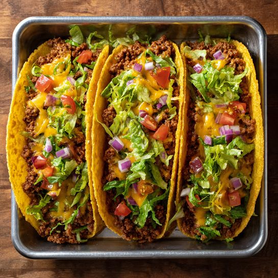 Crispy Loaded Beef Tacos Recipe