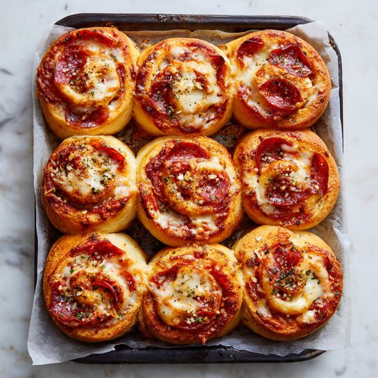 Pepperoni Pizza Rolls Recipe