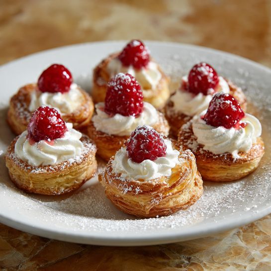 Raspberry Cream Cheese Puff Pastry Bites Recipe