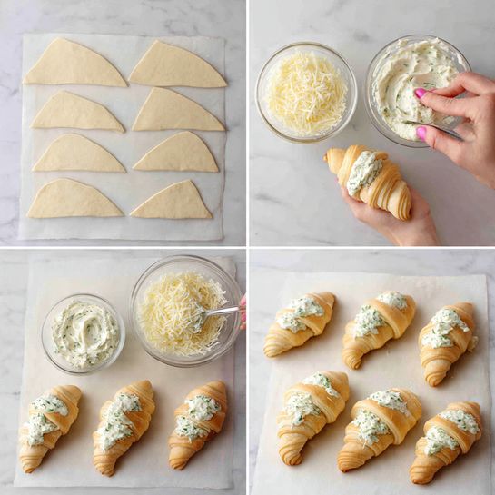 Cheesy Garlic Crescent Rolls Recipe