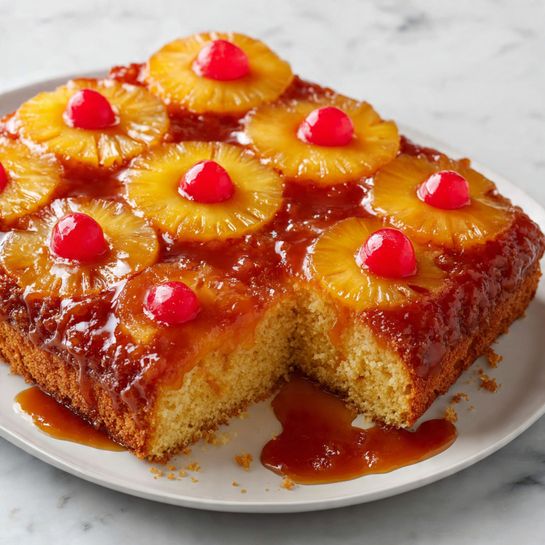Pineapple Upside Down Cake Recipe