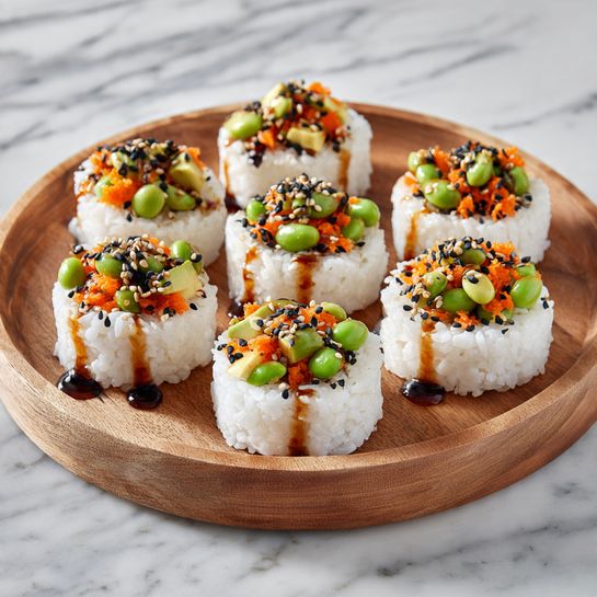 Roll Baked Sushi Cups Recipe