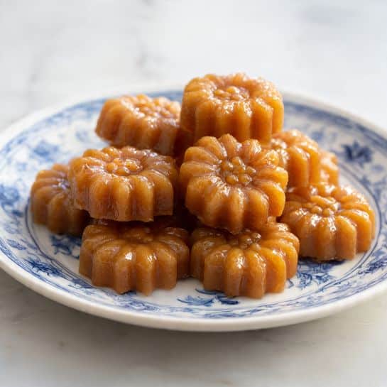 Korean Honey Cookies (Yakgwa) with Ginger Honey Syrup Recipe