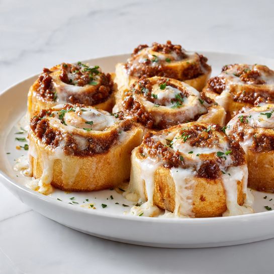 Butter Beef Cheeseburger Rollups Recipe