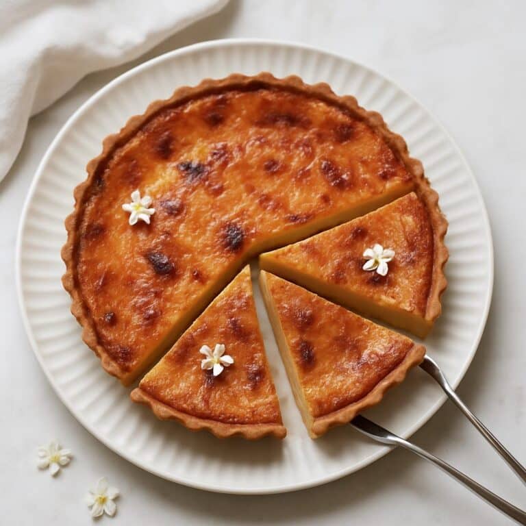 Crème Brûlée Tart with Earl Grey Infused Custard Recipe