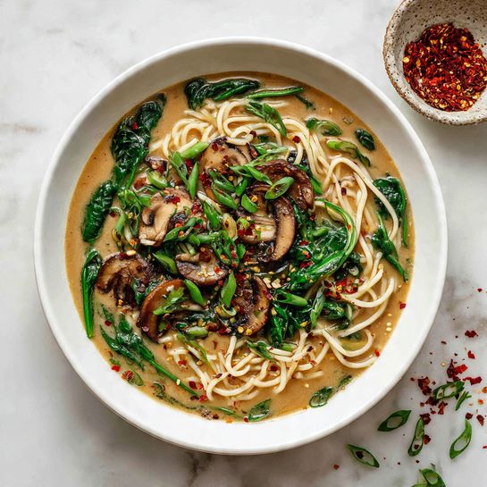 Creamy Mushroom Ramen Recipe