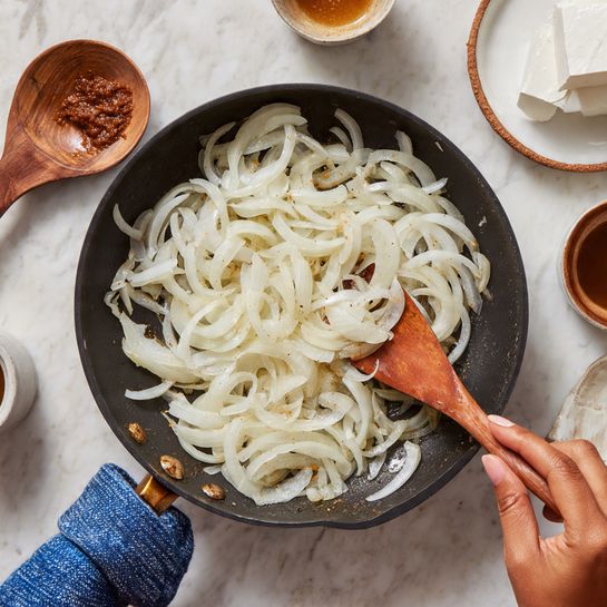 Vegan Caramelized Onion Tofu Dip Recipe