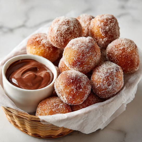 Churro Bites in the Air Fryer with Cinnamon Sugar Recipe