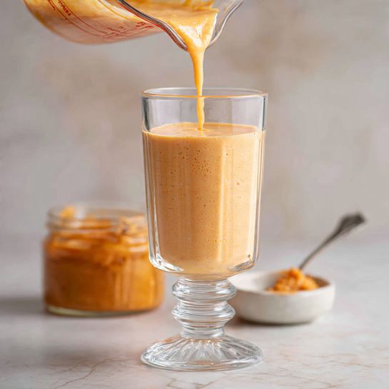 Creamy Peanut Butter Milkshake Recipe