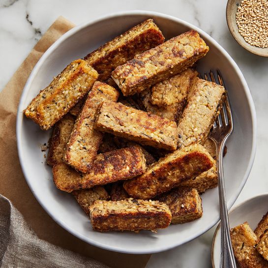 Spicy Sesame Tempeh with Coconut Lime Rice Recipe