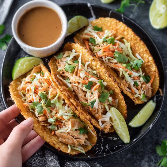 Applebee’s Copycat Wonton Chicken Tacos Recipe