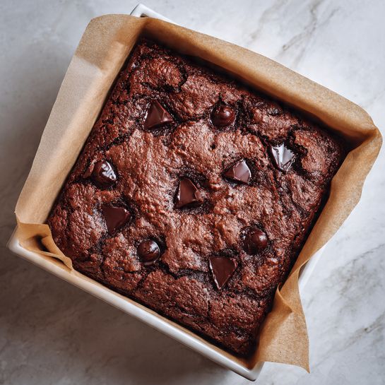 Covered Strawberry Brownies Recipe