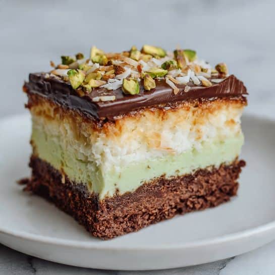 Chocolate Pistachio Kataifi Cheesecake with Ganache Recipe