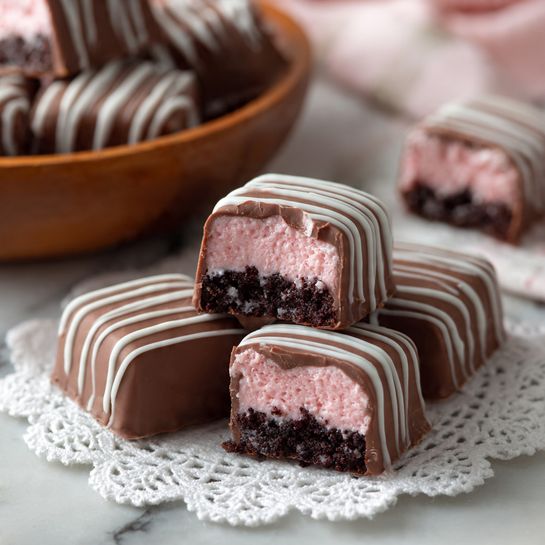 Creamy Strawberry-Filled Chocolate Truffles Recipe