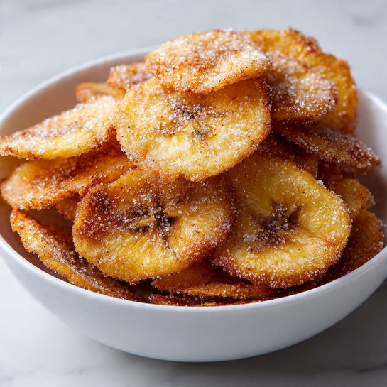 Air Fryer Cinnamon Sugar Bananas Recipe