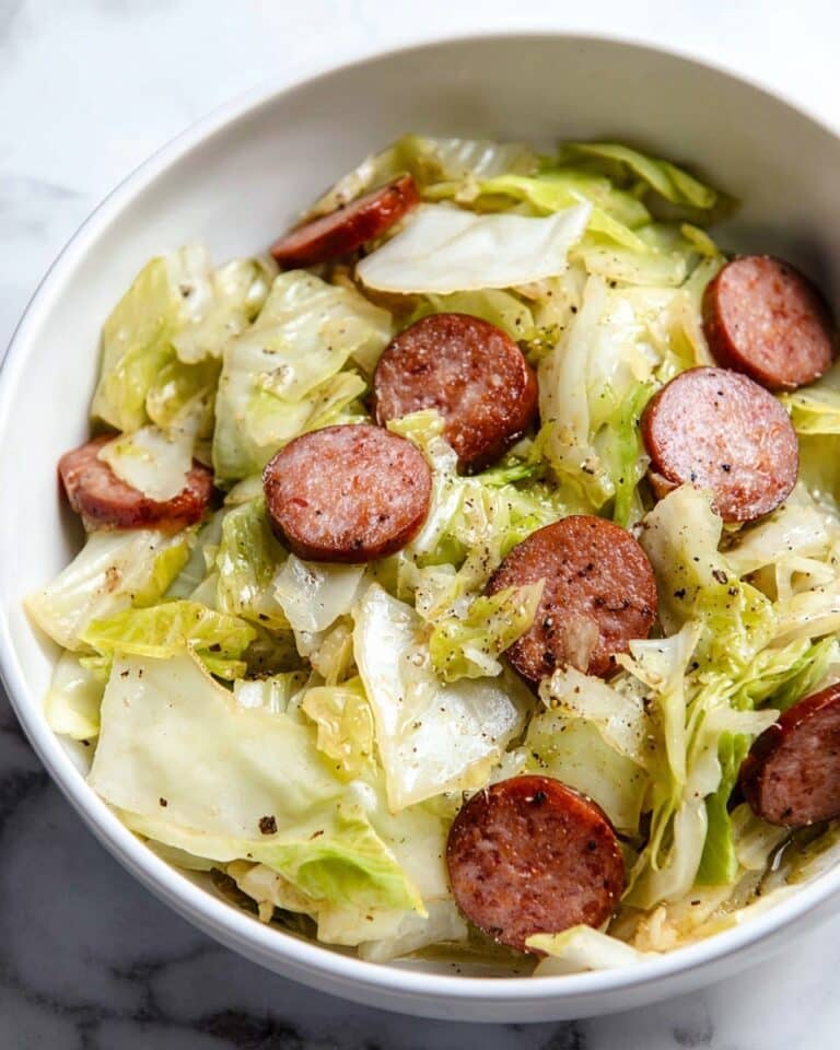 Sausage and Cabbage Skillet Recipe