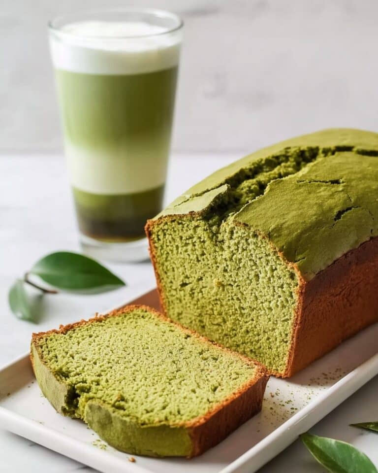 Matcha Pound Cake Recipe