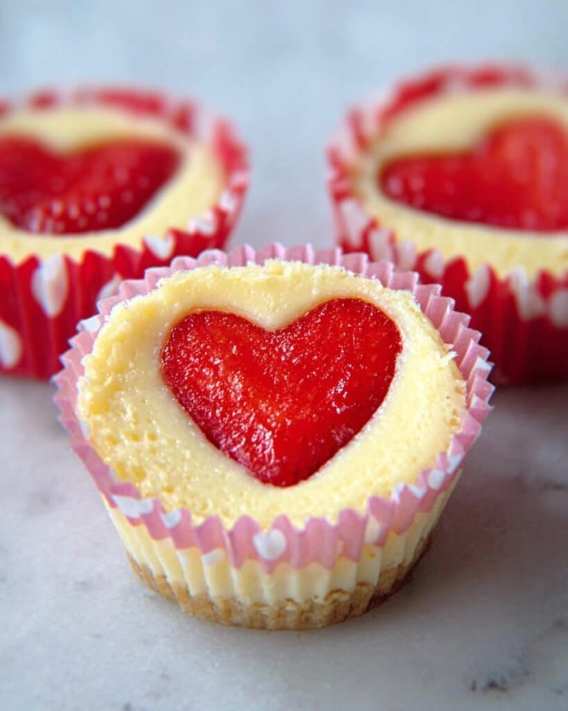 Heart Mini Cheesecake Bites Recipe