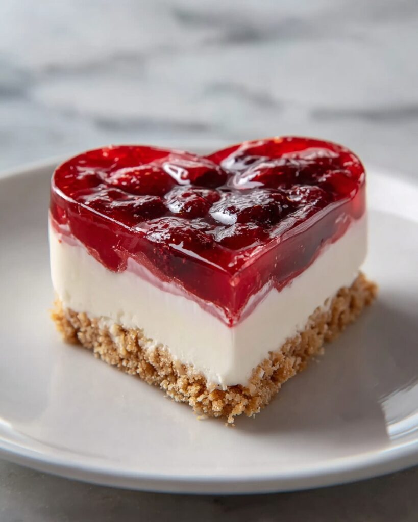 Shaped No-Bake Strawberry Cream Cheese Desserts Recipe
