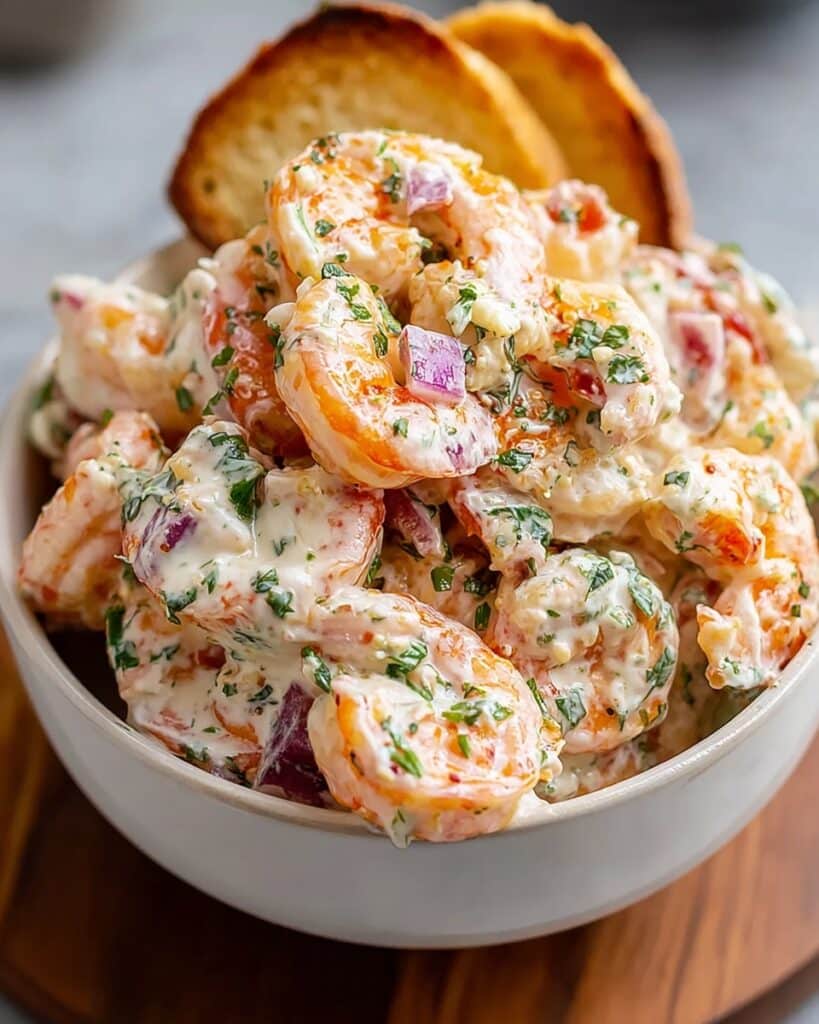 Classic Creamy Shrimp Salad Recipe