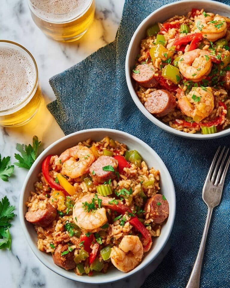 Chicken and Sausage Jambalaya Recipe
