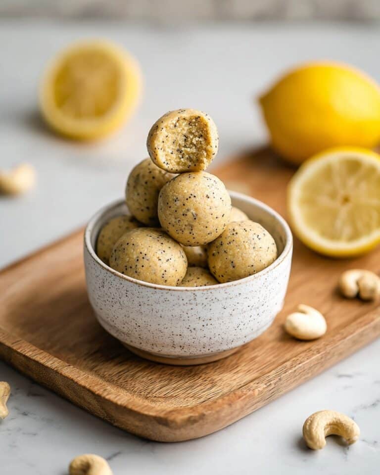 Poppyseed Energy Bites Recipe