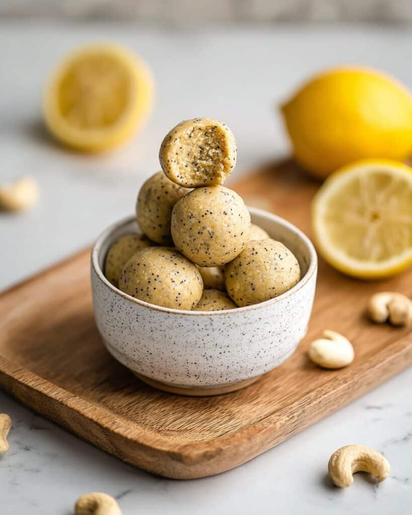 Poppyseed Energy Bites Recipe