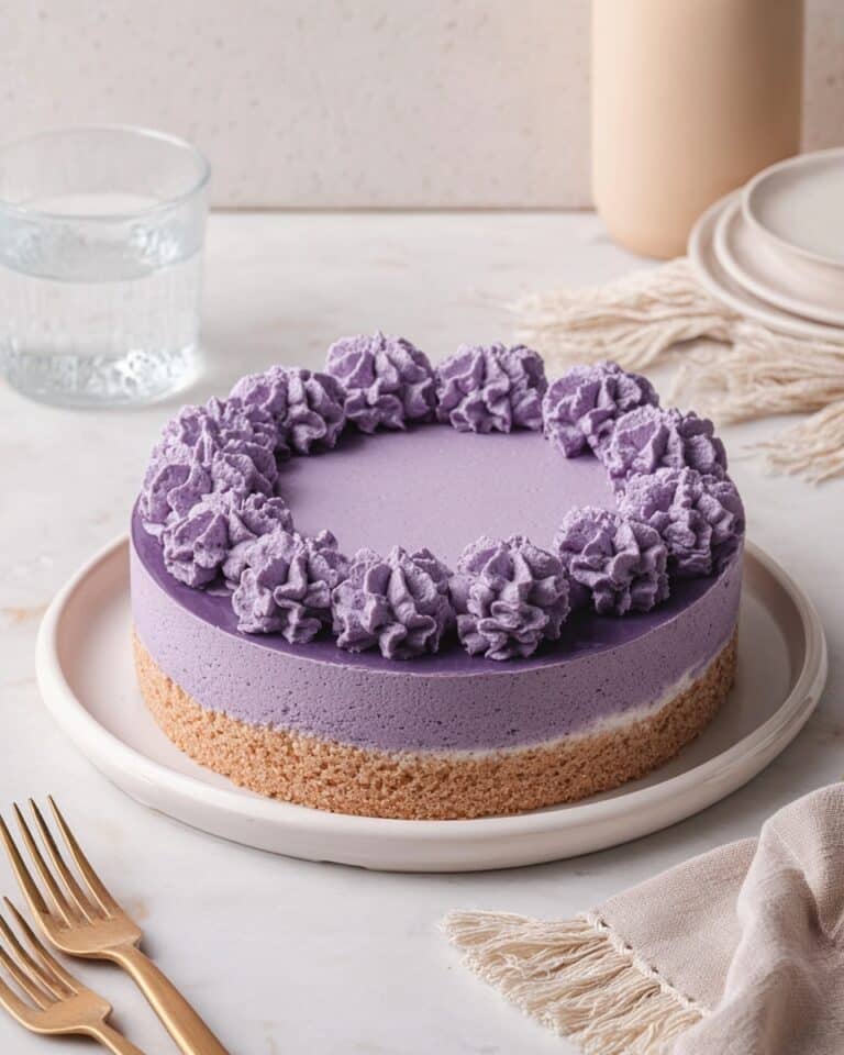 Ube Cheesecake Recipe