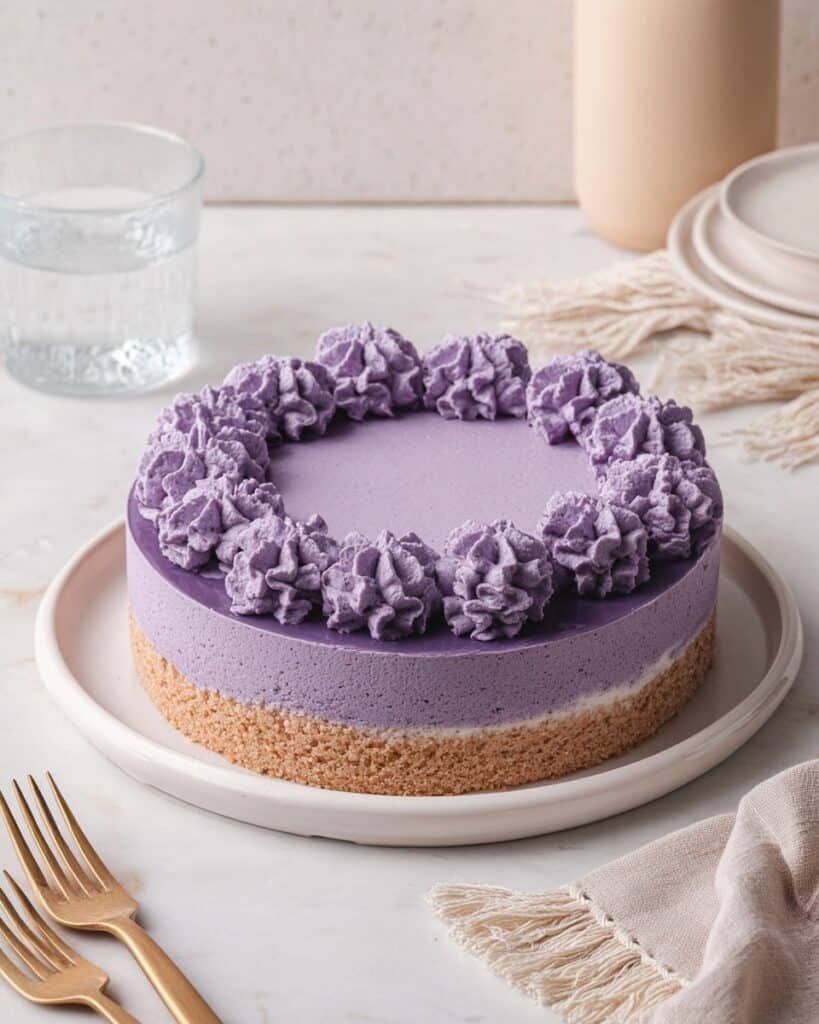 Ube Cheesecake Recipe