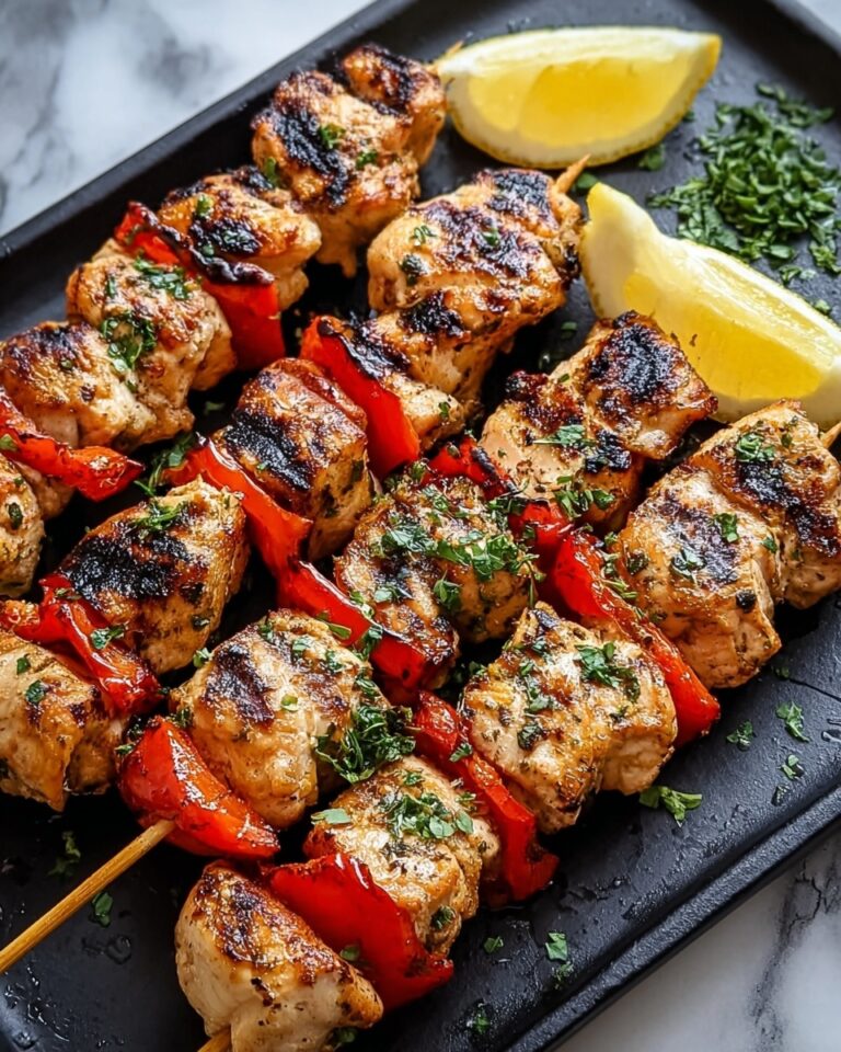 Greek Yogurt Chicken Kabobs Recipe