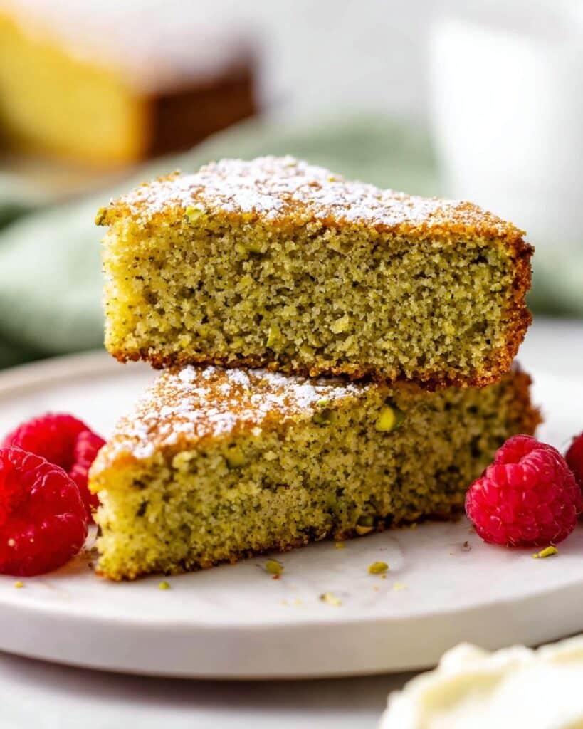 Pistachio and Almond Orange Cake Recipe
