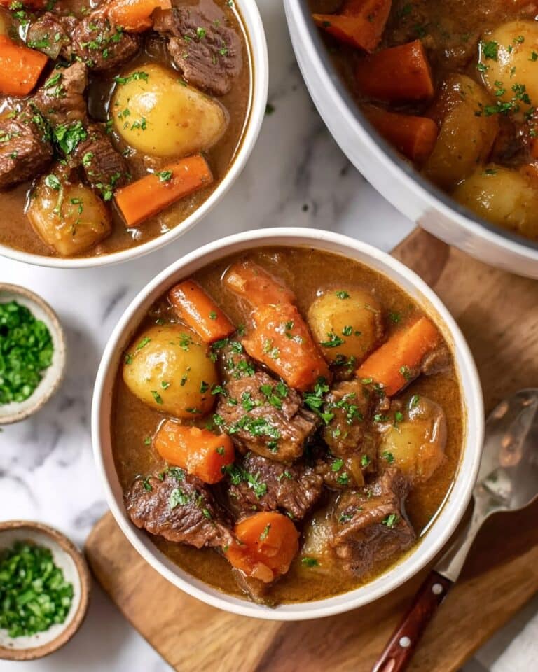 Irish Lamb Stew with Guinness Recipe