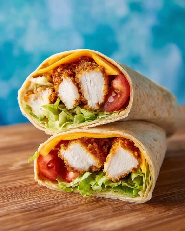 Chicken & Mozzarella Wraps Recipe
